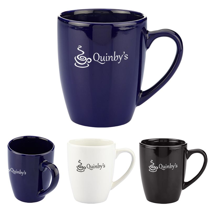 The Contemporary Challenger Café 12oz Ceramic Mug - 4.1250" H x 3.2500" Diameter